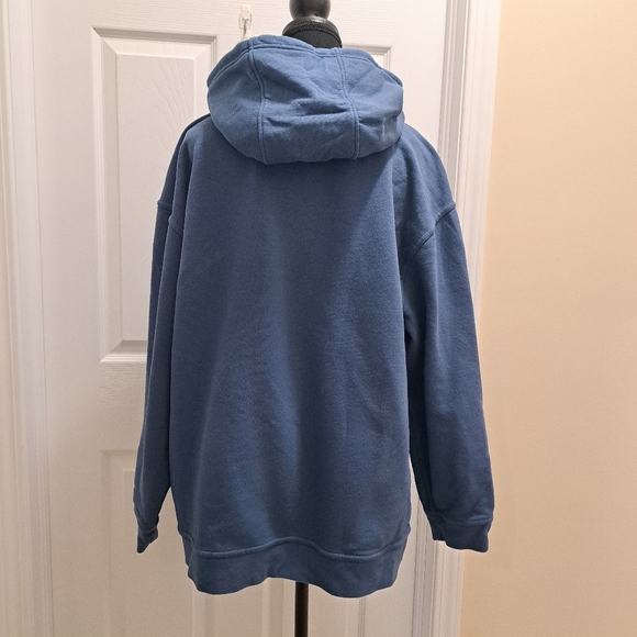 Kirkland Signature Hoodie Pullover Heavyweight Sweatshirt Blue Women's XXL - Picture 10 of 15